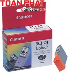 Mực in Phun màu Canon BCI - 24 (Color) - Mực màu - Dùng cho PIXMA iP-1000, 1500, 2000, i-320, 250, 255, 55, 455, 470D, 475D, S-200, 300, 330, MPC-190, 190S, 200, 370, 390