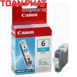Mực in Phun màu Canon BCI - 6C (Cyan) - Màu xanh - Dùng cho Canon iP-3000, 4000, 5000, 6000D, S-830D, i-560, 865, 905, 950 
