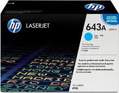 Mực in Laser màu HP 643A (Q5951A) Cyan - Màu Xanh - Dùng cho HP CLj 4700