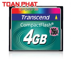 Thẻ nhớ Transcend CF 4GB (266x)