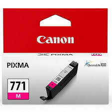Mực in Phun màu Canon CLI 771M (Magenta) - Màu đỏ - Dùng cho máy in Canon MG7770 / MG6870 / MG5770/ TS8070