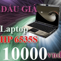 Đấu giá Laptop với giá 10.000 vnd