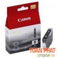 Mực in Phun màu Canon CLI 8BK Black - Mực đen nhỏ - Dùng cho Canon Pro9000,9000II, Pixma 6600P