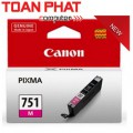 Mực in Phun màu Canon CLI 751M (Magenta) - Mực đỏ - Dùng cho Canon IP 7270/ MG 5470/ MG 6370/ MG 7570/ IX6770