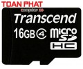 Thẻ nhớ Micro SDHC Class4 Transcend 16Gb