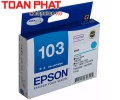 Mực in EPSON 103 Cyan Ink Cartridge (T103290) 