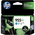Mực in phun màu HP 955XL Cyan (L0S63AA) - Màu xanh - Dùng cho máy in HP OfficeJet Pro 8710, HP 8720, HP 8730