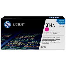 Mực in Laser màu HP 314A (Q7562A) Magenta - Màu đỏ - Dùng cho HP CLj 2700, 2700N, 3000, 3000N, 3000DN In được 3,500 trang.
