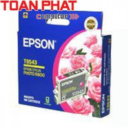 Mực in Phun màu EPSON T054390 Magenta - Màu đỏ - Dùng cho máy in EPSON Stylus Photo R-800,1800 