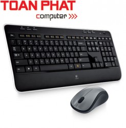 Keyboard + Mouse Logitech Không Dây MK520