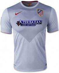 Bộ quần áo phông in chuyển nhiệt - Loại áo cầu thủ, áo số: ÁO ĐÁ BÓNG ATLETICO MADRID AWAY KIT