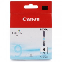 Mực in Phun màu Canon PGI 9PC (Light Cyan) - Màu xanh nhạt- Dùng cho Canon PIXMA Pro 9500 Mark II , IX7000 